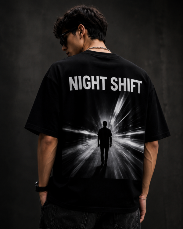 Night Shift Oversized Tee